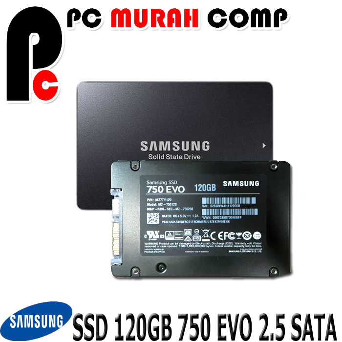 SSD 120GB SATA SAMSUNG EVO SERAGAM