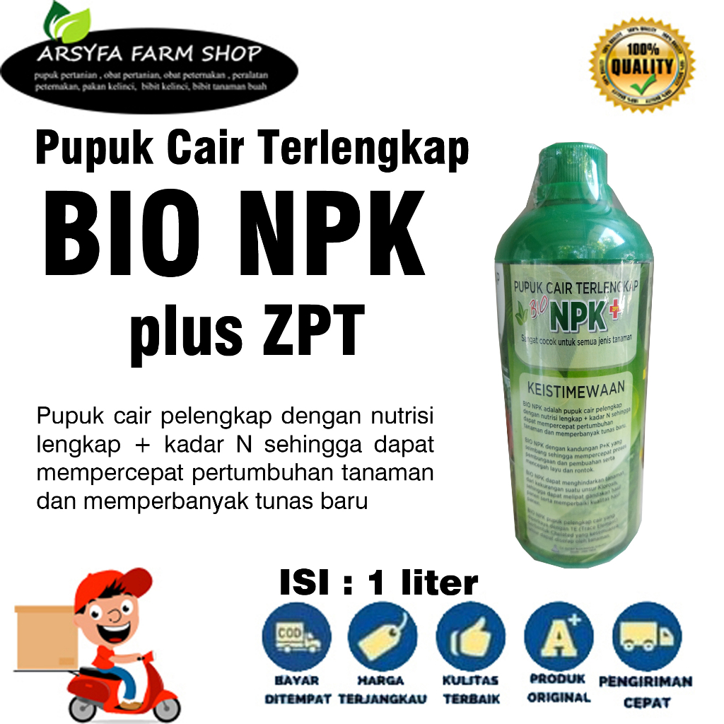 Pupuk Cair Bio Npk 1 liter