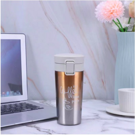 [COD] TERMOS KOPI CAFE STYLE 380ML STAINLESS STEEL DOUBLE WALL