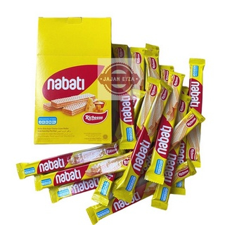 Wafer Richeese Nabati Cheese | Richoco Chocolate Wafer 20 bks @ 6 Gr