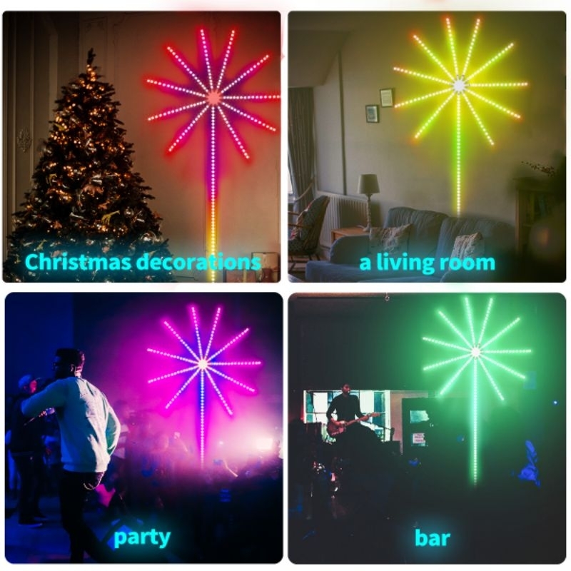 Lampu Led Kembang Api / Rockware Firework Led Magic Colok Lamp/ Lampu strip Hias