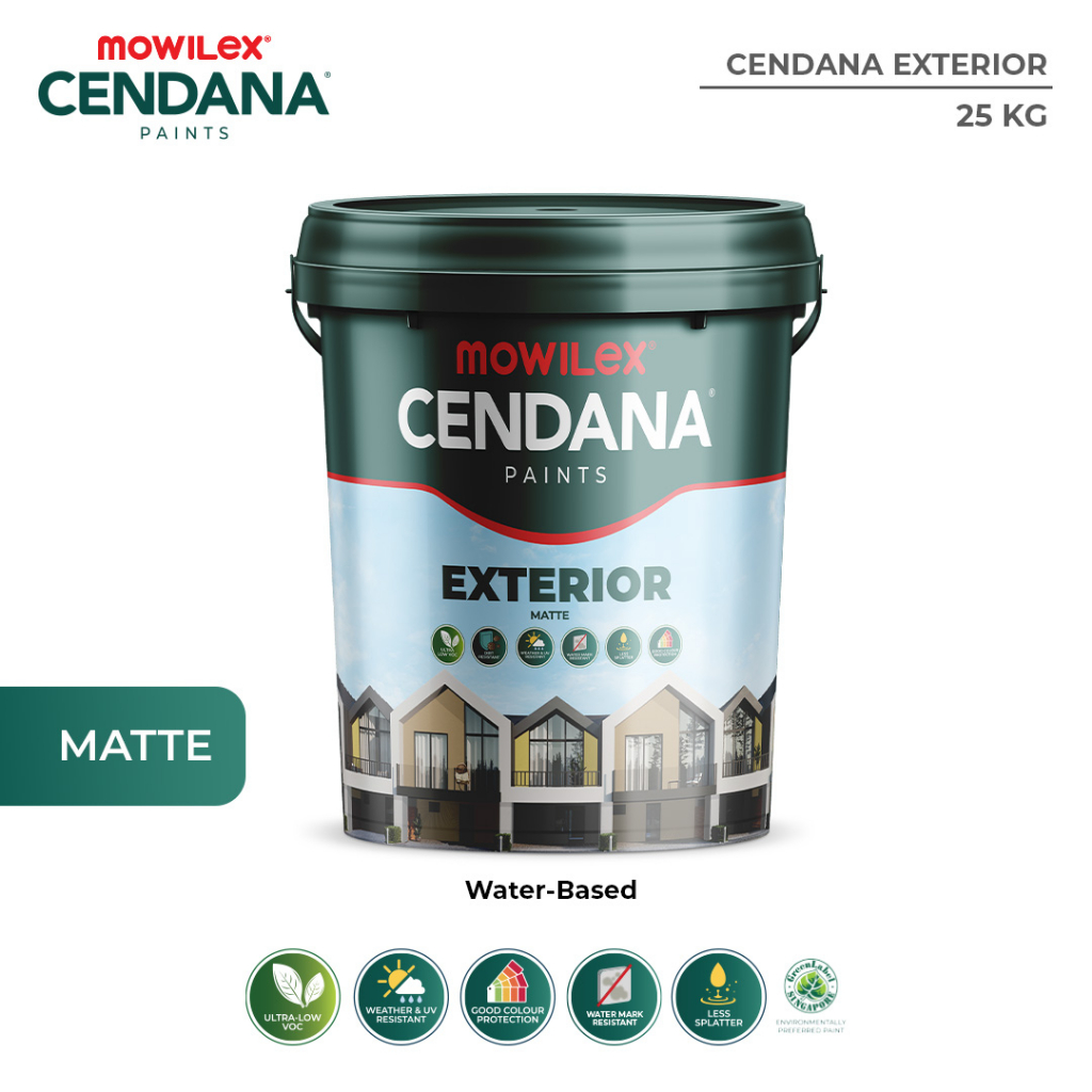 Mowilex Cendana Exterior Paint Cat Dinding Eksterior - 25 Kg