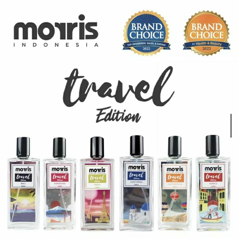 Morris EDP Travel Edition 50ml 100ml - Parfum Unisex