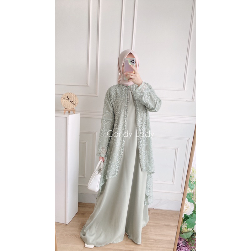 Yonita Brocade Maxi 2In1