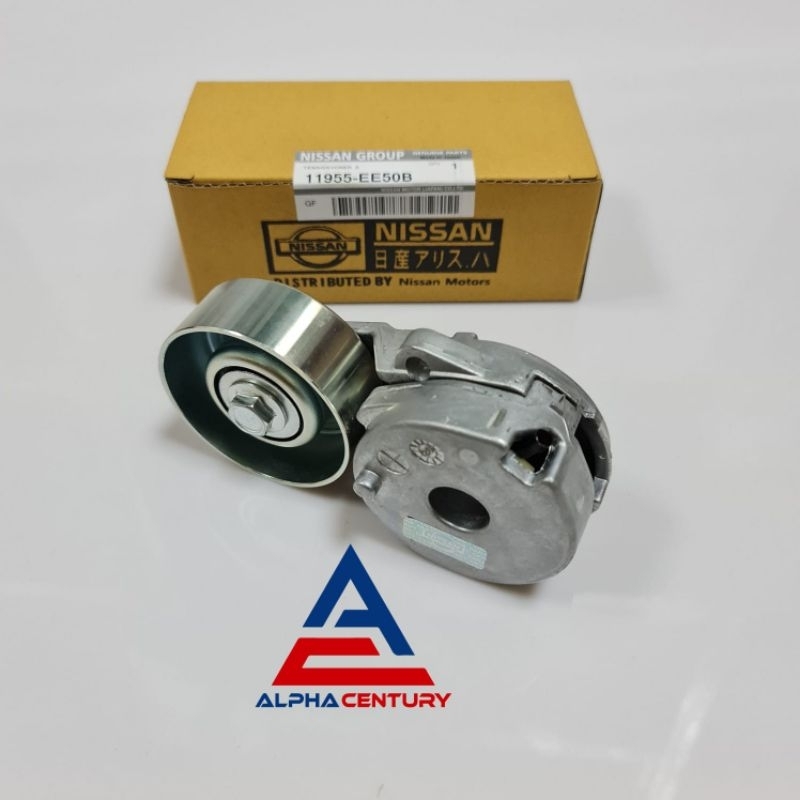 TENSIONER ASSY FANT BELT LIVINA 1.5 1.8 XTRAIL T31 TEANA LATIO ORI GARANSI