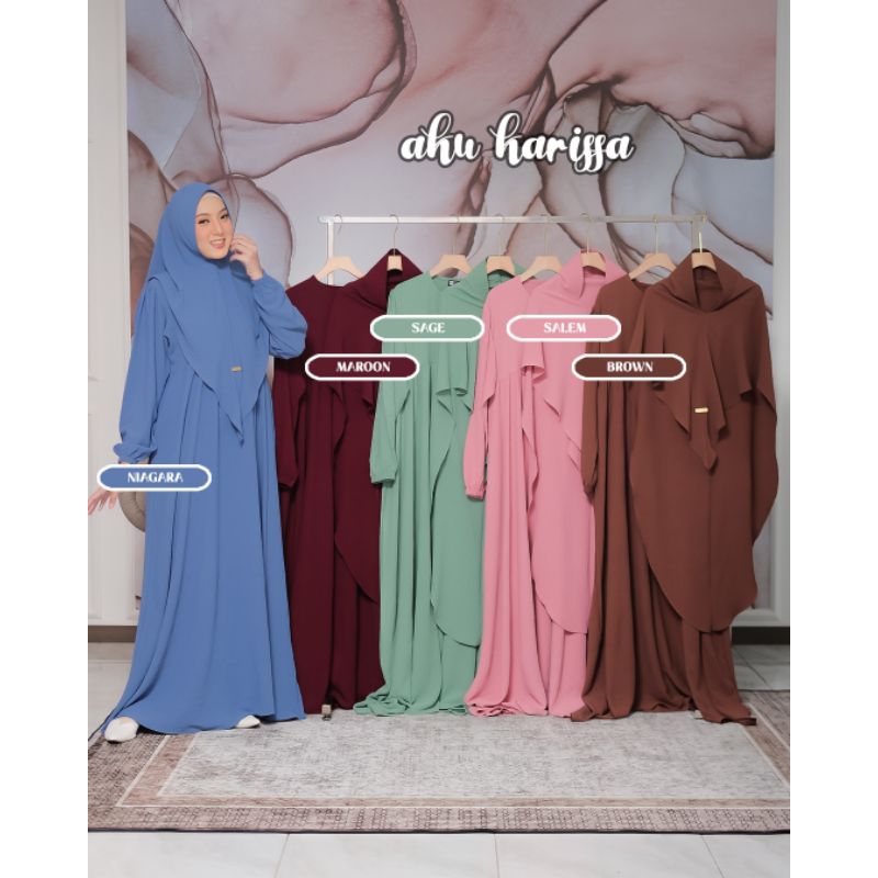 LIORA SET SYARI  AKU KARISSA/ SET GAMIS AKU KARISSA