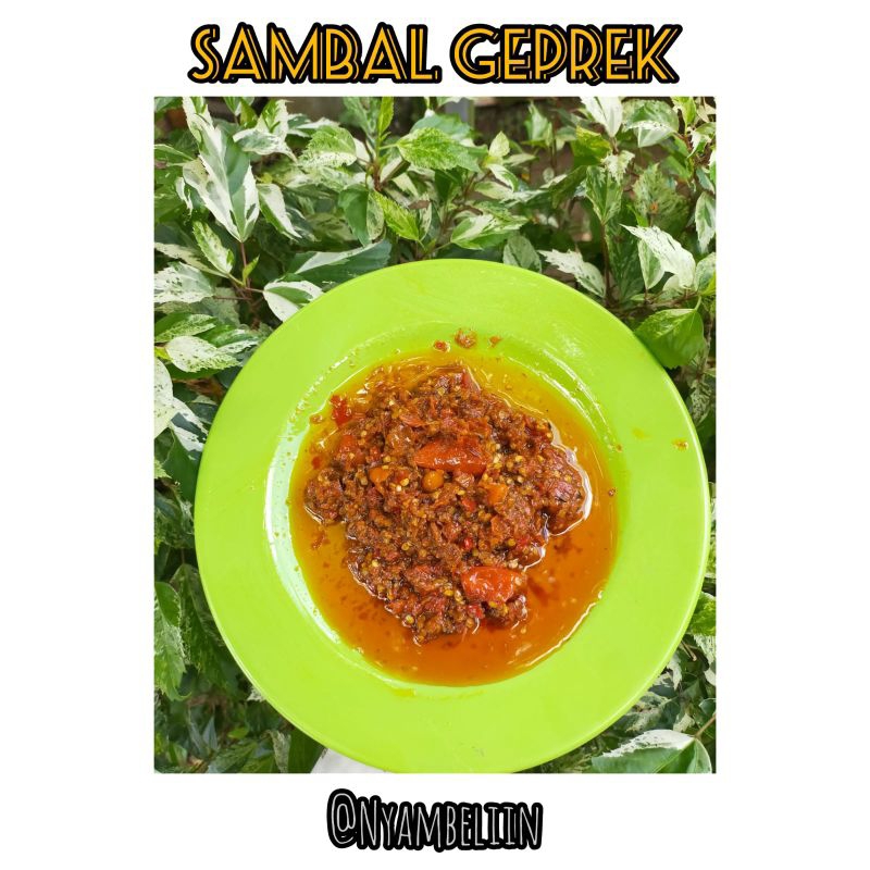 

Sambel geprek 150 gram