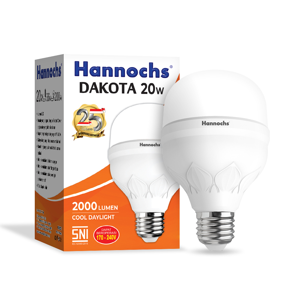 Lampu LED Hannochs Dakota LED Capsule 20 Watt Murah Bergaransi Harga Distributor