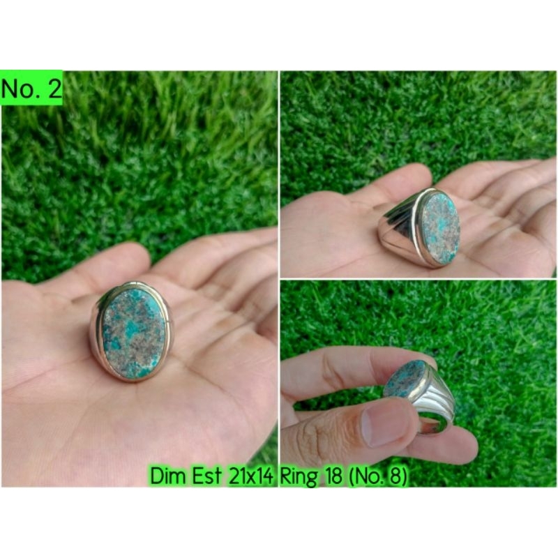 batu pirus Persia asli karakter lawasan