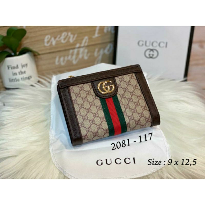 Dompet Lipat uchi 2081 Mini Kombi Zipper New Motif Winter Free Box Import Semprem