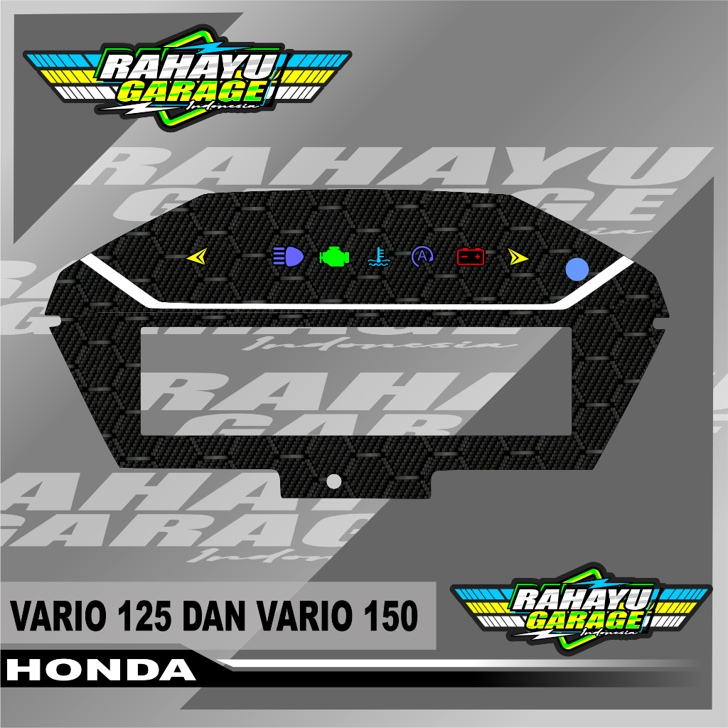 papan speedometer custom vario 2021 panel spido meter vario 2021