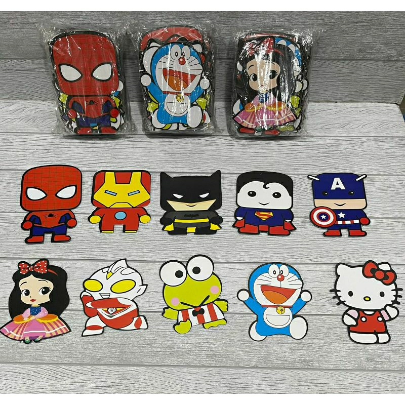 

Amplop Tempat Uang Lebaran Motif Superhero Princess Mix Isi 10