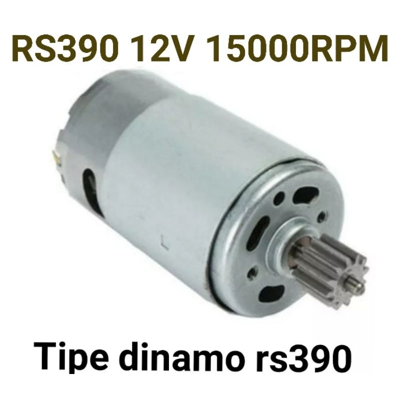 Promo dinamo rs390 dinamo mobilan anak 12v