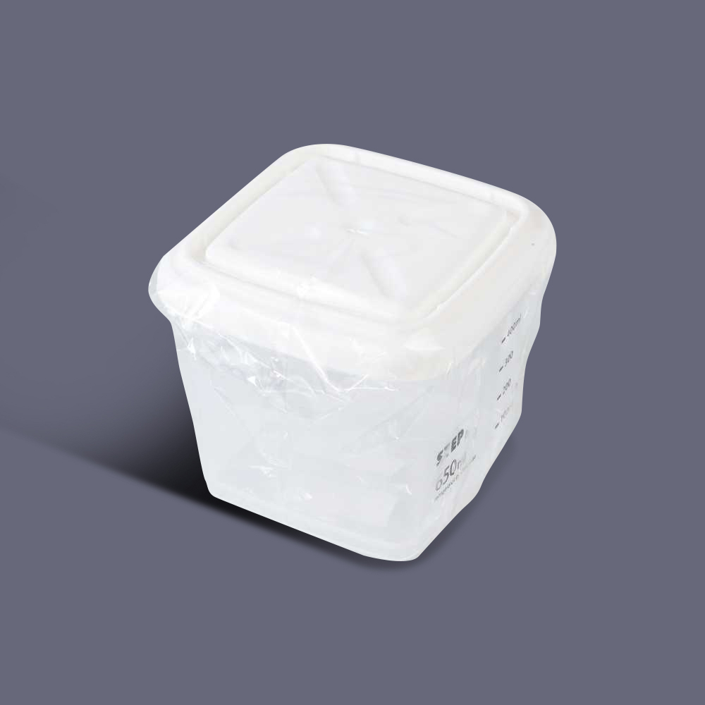Toples Wadah Penyimpanan Makanan Food Storage Container 650 ml - W1804 - White