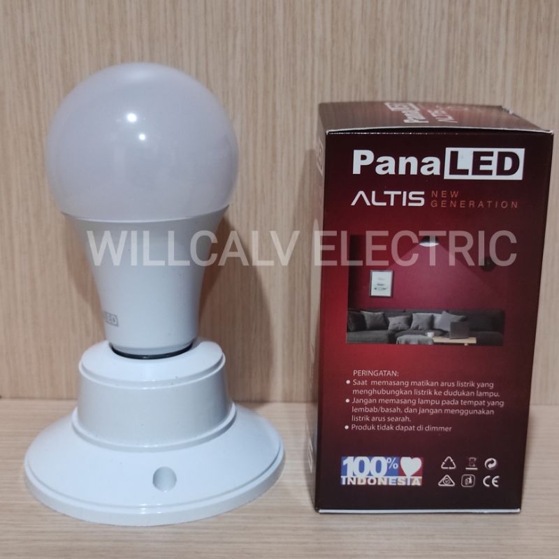 Paket 10 pc Lampu led bulb PANALED ALTIS 15W cahaya putih E27 6500K