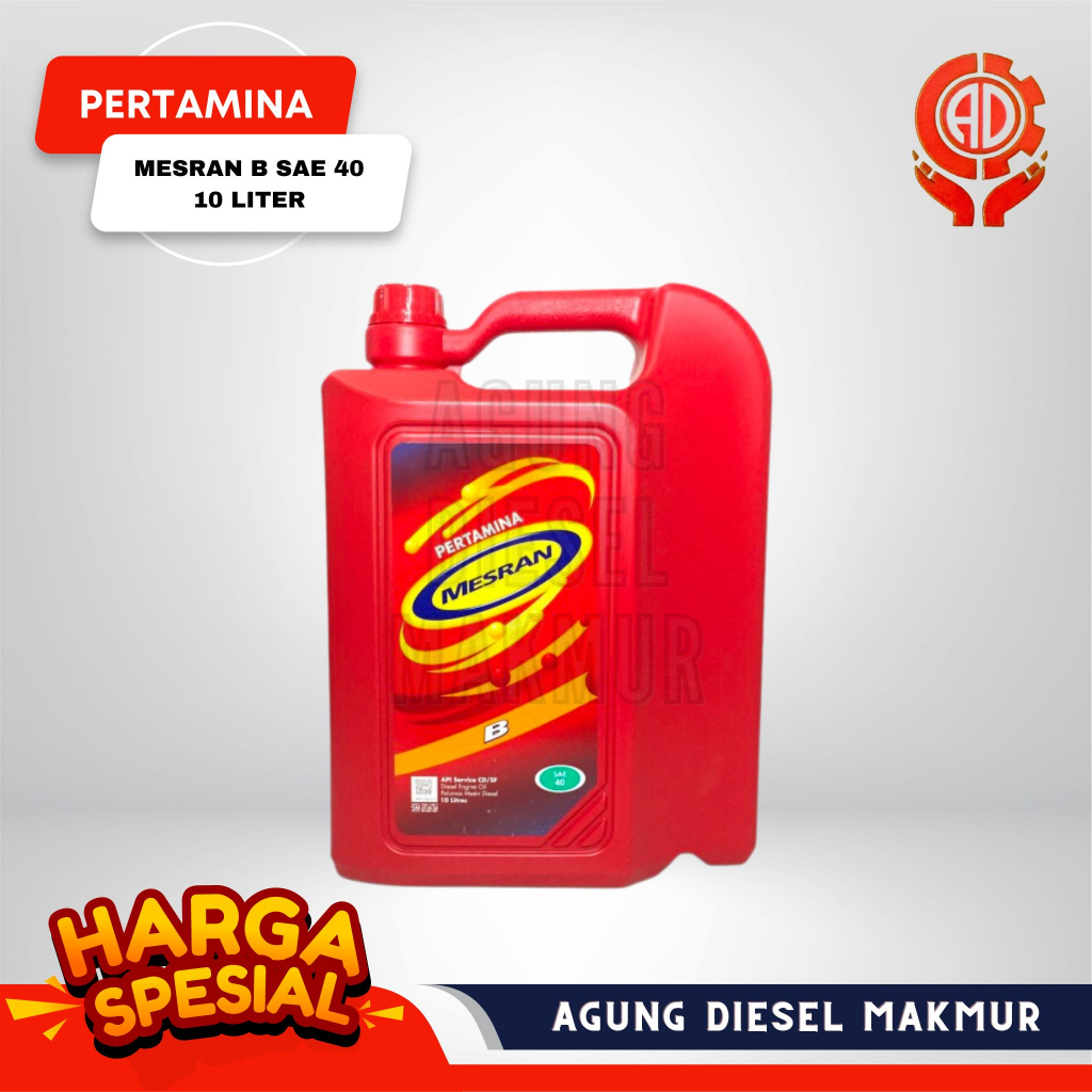 Pertamina Oli Mesin Diesel Mesran B SAE 40 10 Liter