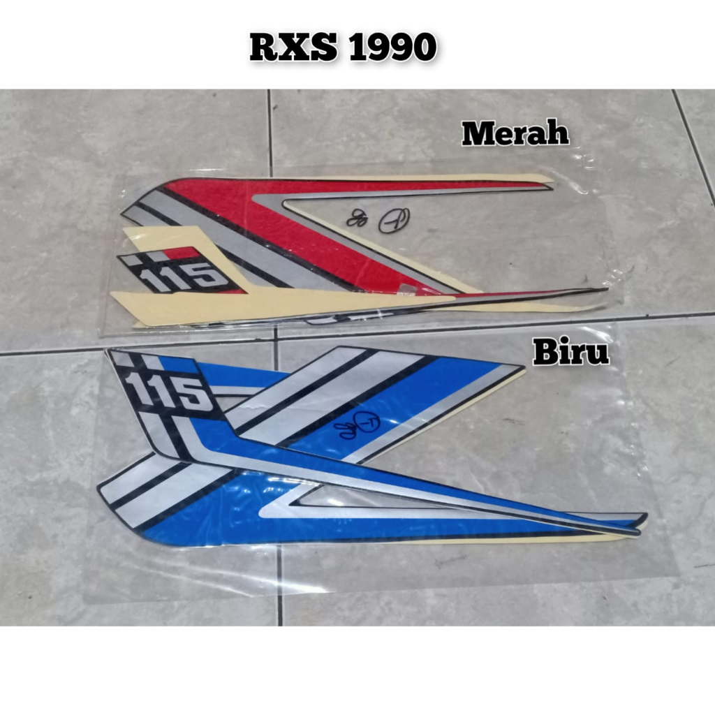 Striping stiker RX Spesial 1990