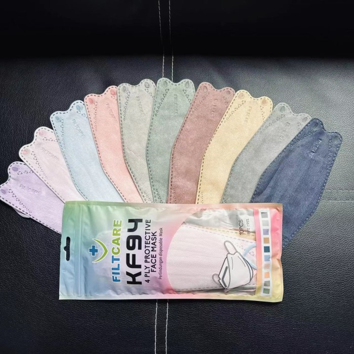 MASKER KF94 Isi 10pcs FILTCARE 4Ply Earloop Disposable