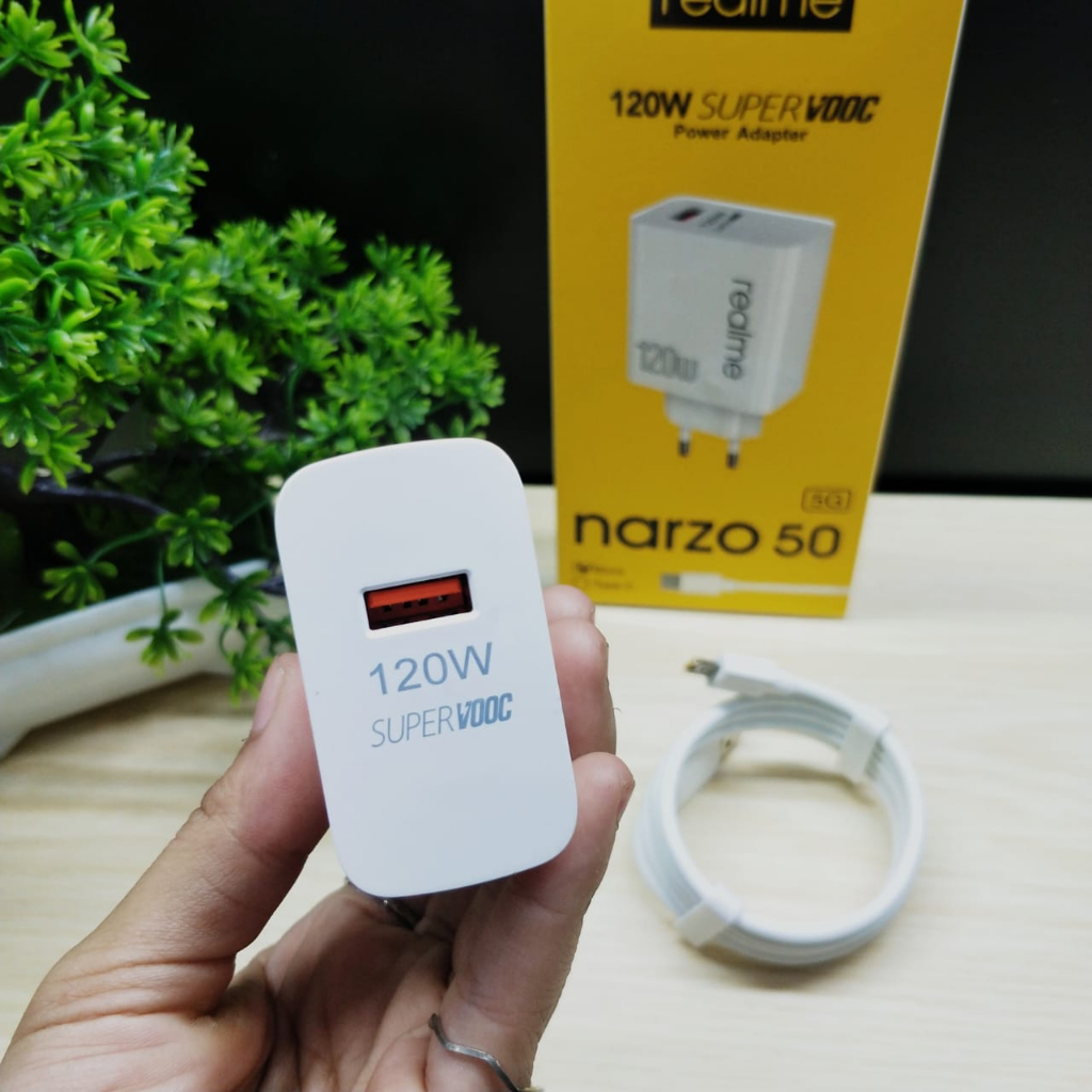 Charger Cas Carger Casan Realme Narzo 50 120w Fast Charging MICRO DAN TYPE C by.sultan
