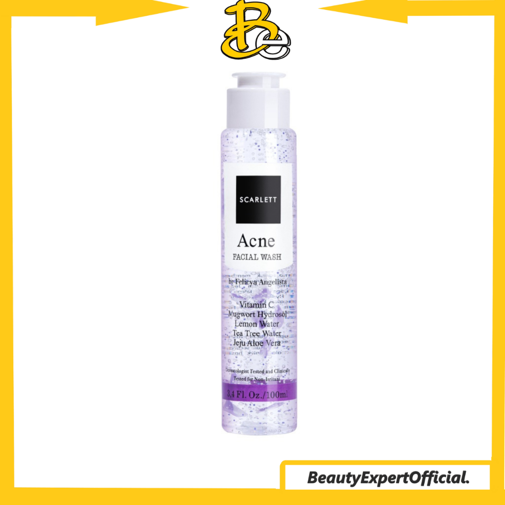 ⭐ Beauty Expert ⭐ Scarlett Whitening Acne Facial Wash