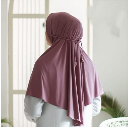 hijab bergo wanita dewasa / hijab bergo wanita tali kepang / kerudung bergo wanita / kerudung bergo 