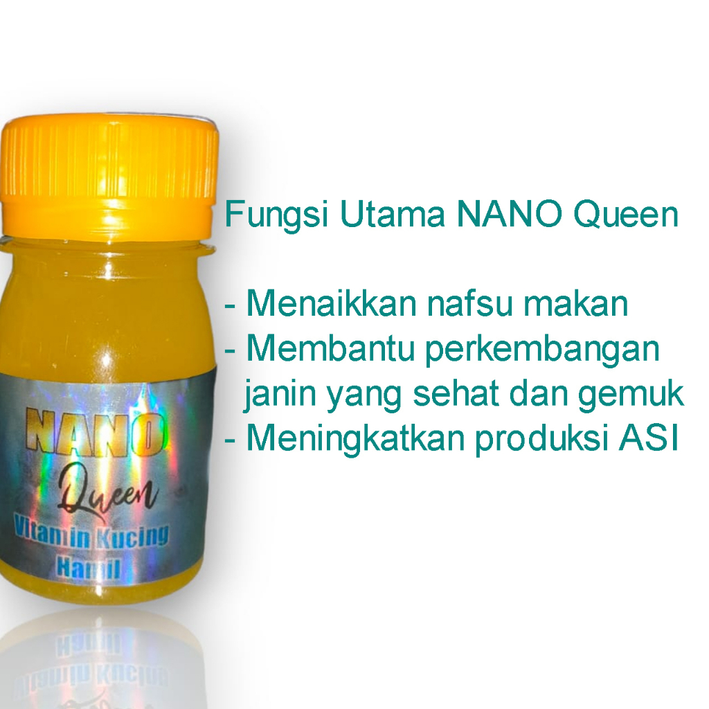 NANO QUEEN Vitamin Kucing Hamil Dan Menyusui