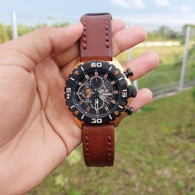 jam tangan pria Expedition second masih bagus fullset lengkap box