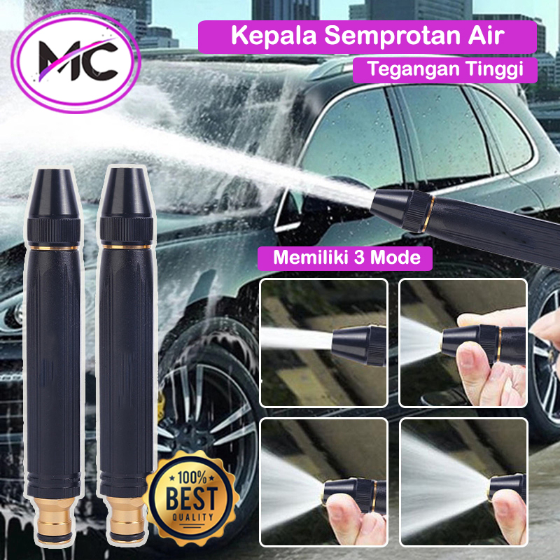 Kepala Semprotan Air Cuci Mobil Motor Steam Hose Nozzle Water Jet Taman Sambungan Selang Water Gun Jet Spray Taman Dan Steam Kencang Besi Water Jet