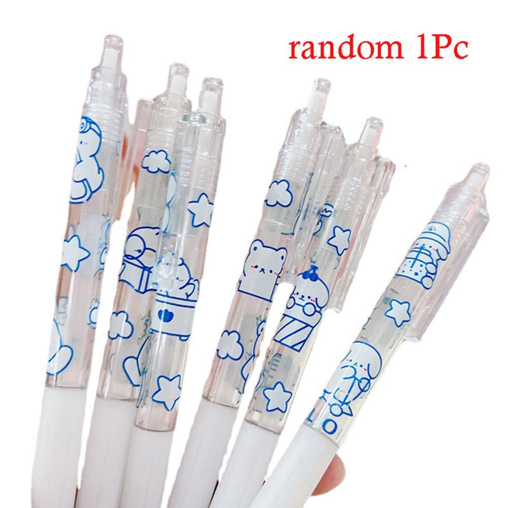 Cutter Pen Stiker / Pisau Pemotong Pulpen Retractable Handmade Portable Desain Kartun Kreatif / Cutter Pen Stiker