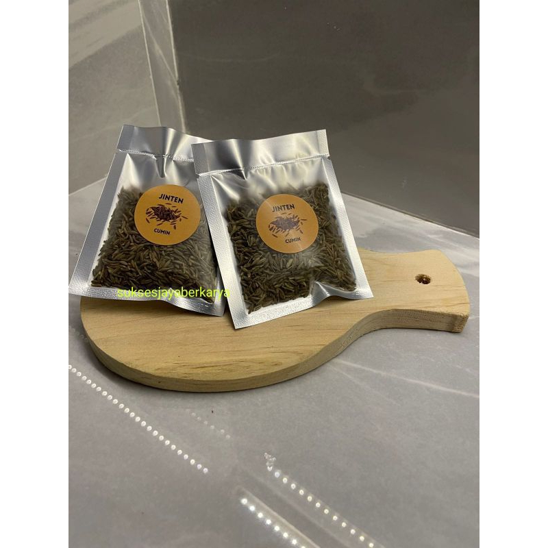 

Bumbu Dapur Repack / Sachet / Kemasan Jinten Utuh 10 gram