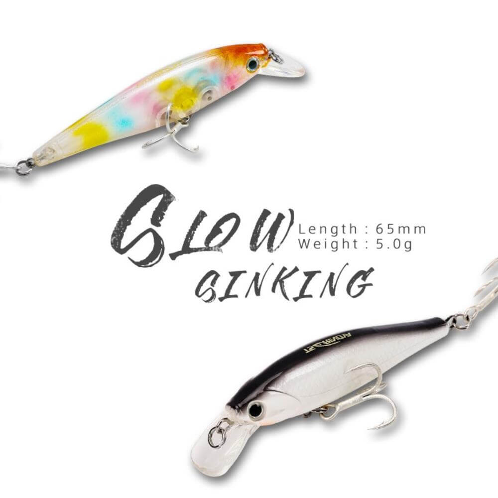 Lure Minnow Sinking 5 gram Umpan Pancing Casting Tsurinoya Dw 35
