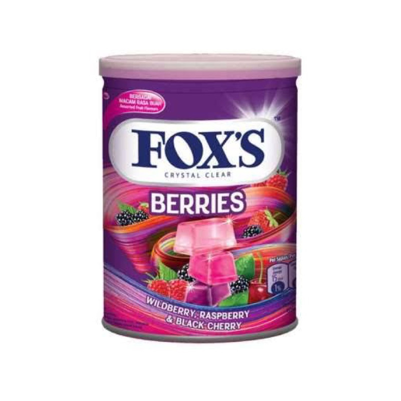 

Permen kaleng FOXS 180gr