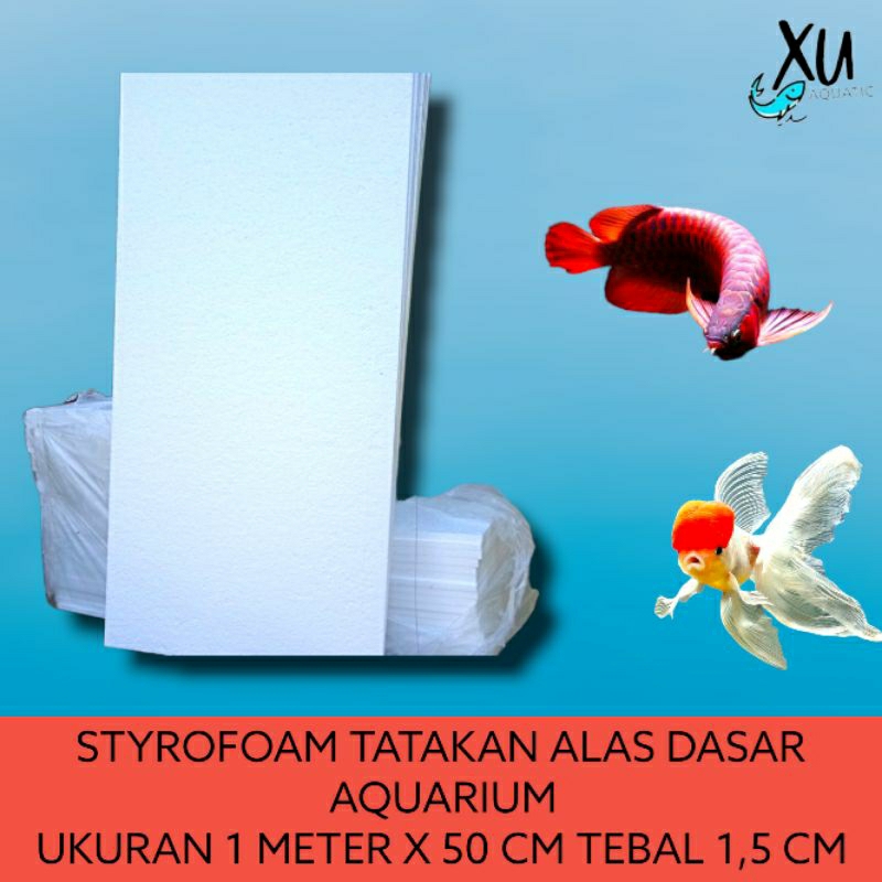 STEROFOAM / STYROFOAM TATAKAN ALAS BUSA AQUARIUM