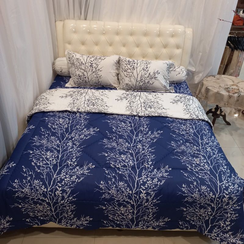 Sprei katun Star collection Jeju Memory Navy