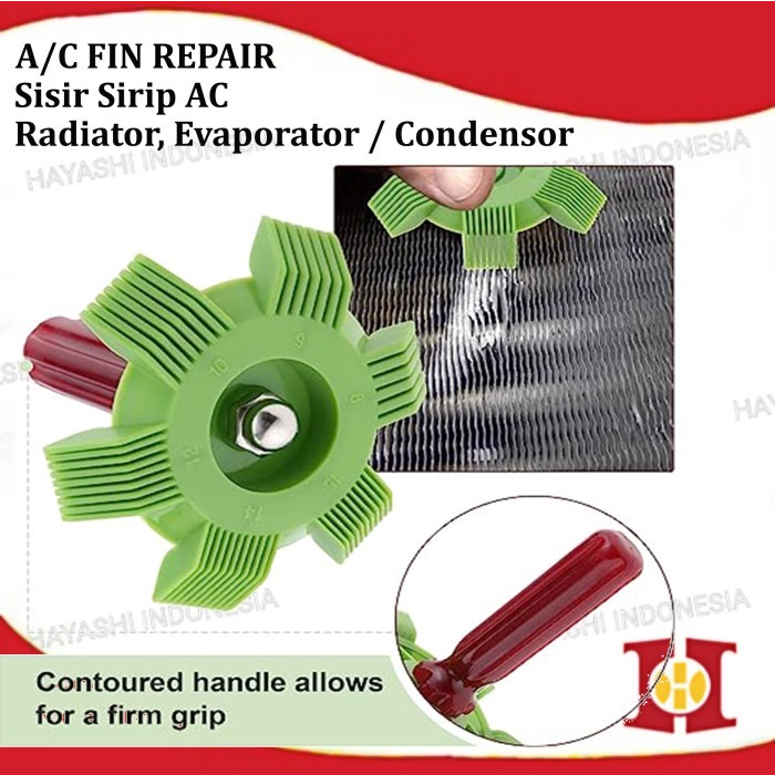 Fin Straightener Sisir Sirip Condensor Kondensor Evaporator AC Kulkas