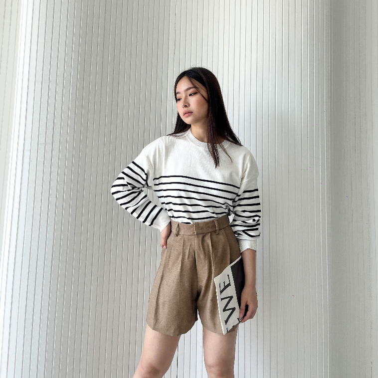 Lane Sweater / Top Longsleeve / Blouse Casual / Sweater Wanita Korea