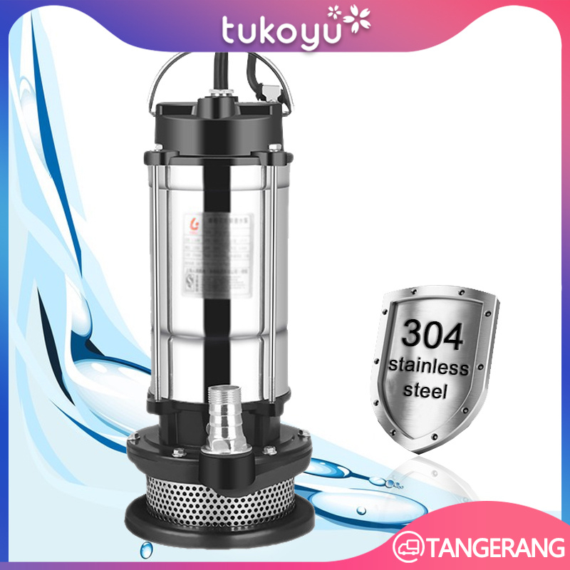 Mesin Pompa Air Kotor/Pompa Celup Air Kotor Otomatis/Pompa Air Celup Limbah