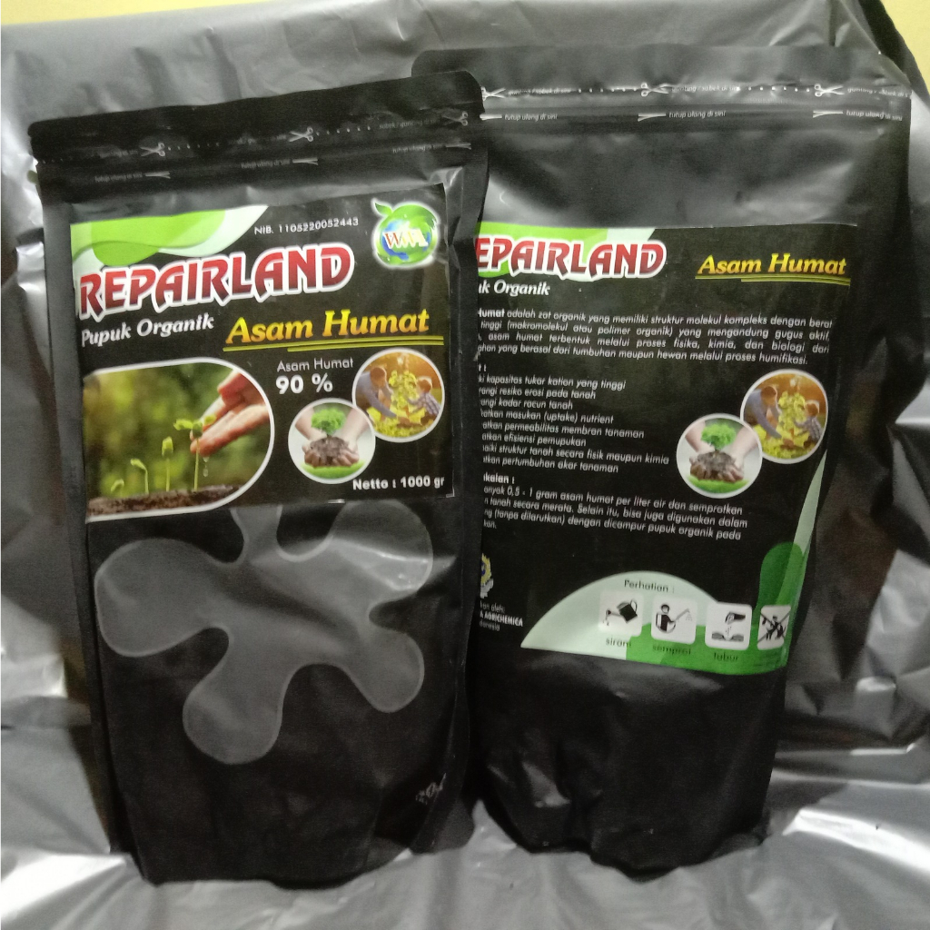 Repairland Pupuk Organik dengan Kandungan Asam Humat 90% - 1 kg