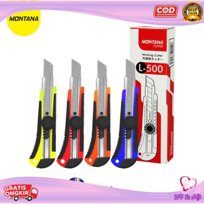 

PISAU CUTTER MONTANA L500 SANGAT AMAT TAJAM DAN PEGANGAN ENAK