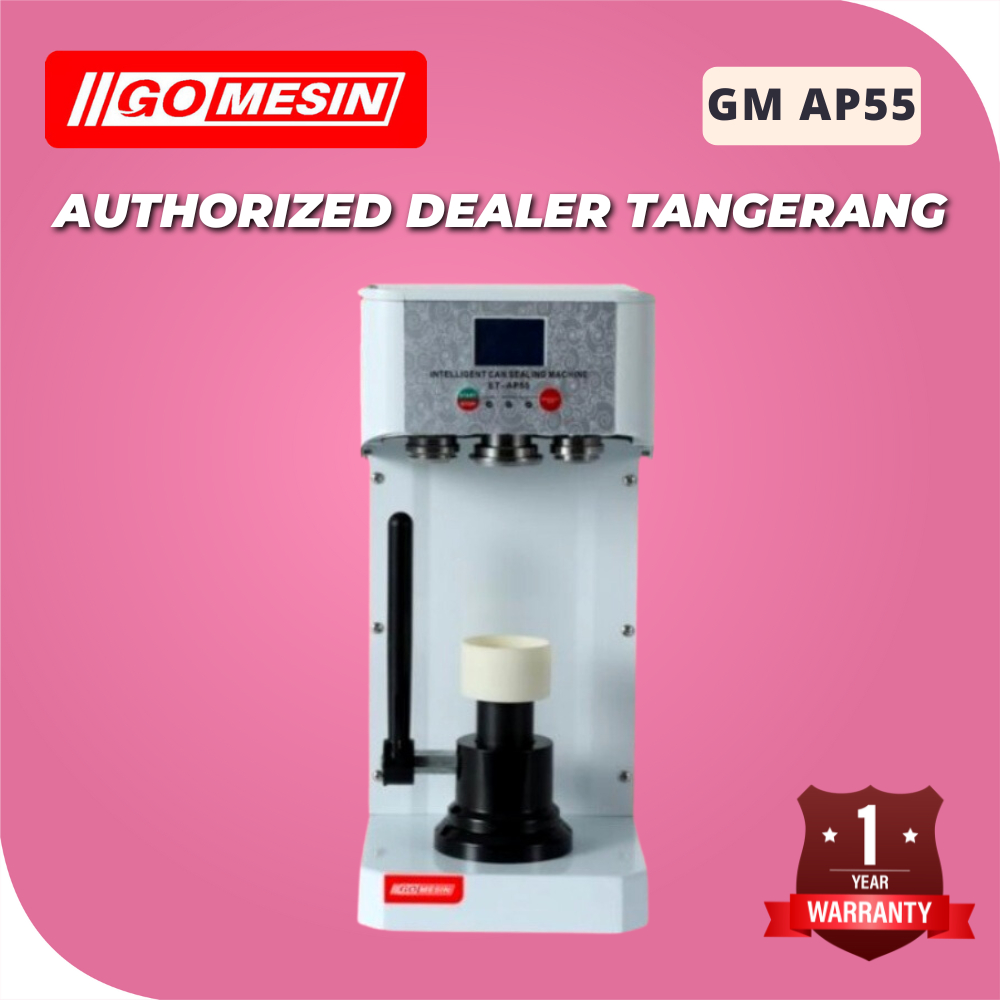 CAN SEALER GOMESIN GM-AP55 MESIN PENUTUP KALENG OTOMATIS