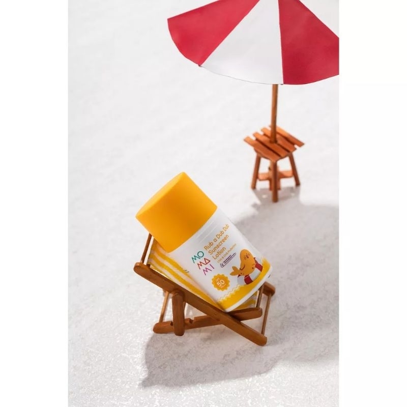 Momami Rub A Dub Dub Sun Lotion 50ml | Krim Tabir Surya Sunblock Anak