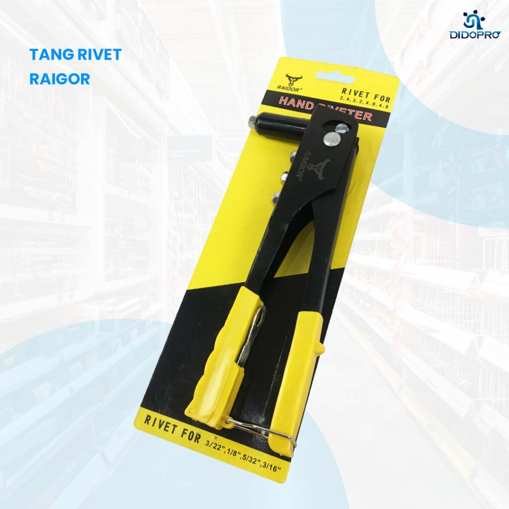 RAIGOR Tang Rivet | Tang Ripet | Tang Rivet Alumunium 10&quot; Kuning
