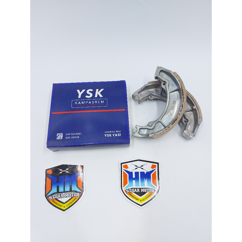 Kampas Rem Pirodo Belakang YSK (YASI,GL PRO,V.RIO)