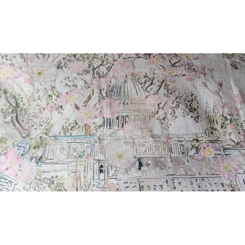 preloved buttonscarves the british series white