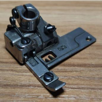 Sepatu 257321A Presser Foot Corong Lebar (5.6mm) Kamkut Bis Mesin Jahit Overdeck W562