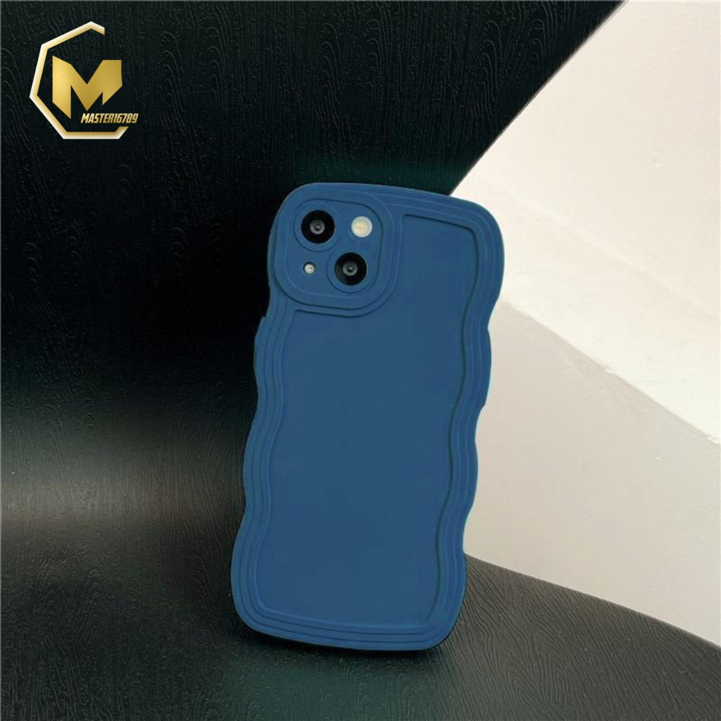 CASE SOFTCASE SILIKON GELOMBANG WAVY PROCAMERA MACARON REALME C55 MA4259