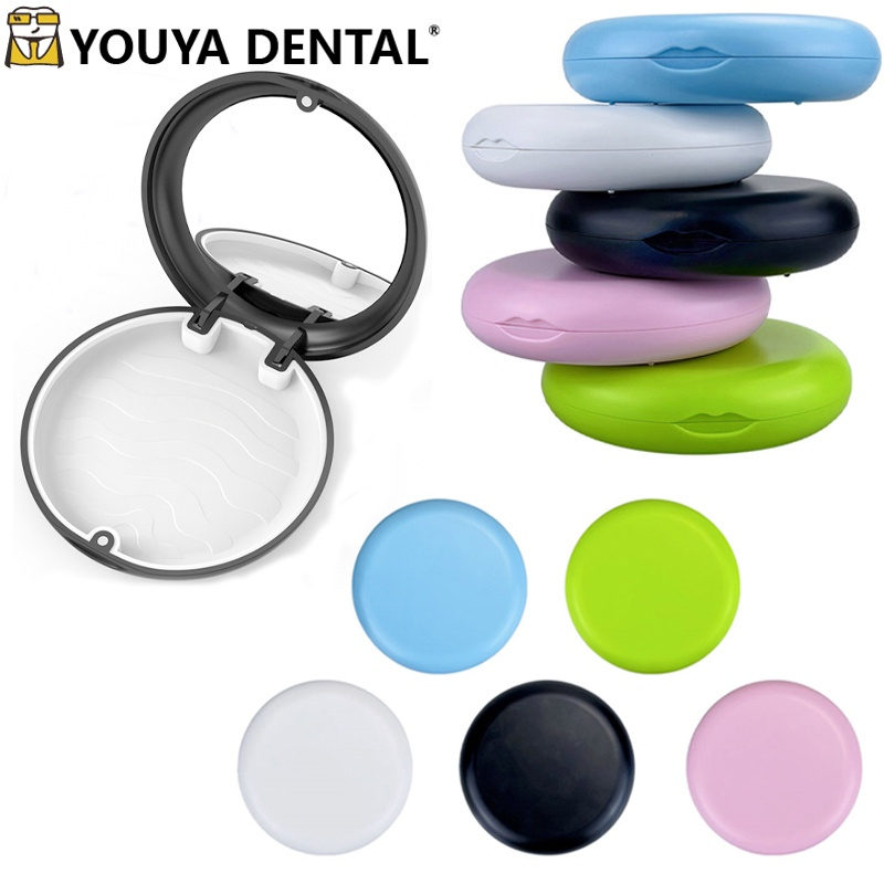 Youya Ready Stock Youya tempat gigi palsu/tempat retainer gigi/kotak retainer/kotak retainer gigi/ko