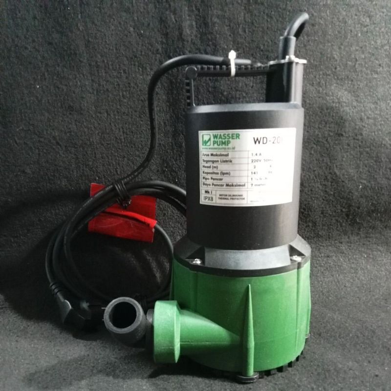Pompa air celup wasser Wd 200 E  200 watt