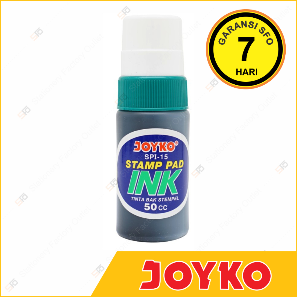 

Refill Tinta Stempel Joyko Hijau SPI-15