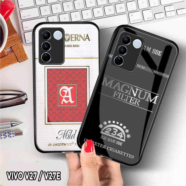 Softcase Glass Kaca Vivo V27 V27E  [ M169 ] Case Hp Vivo V27 V27E - Casing HP Vivo V27 V27E - Case V